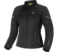 SHIMA Jet impermeabile Giacca tessile moto da donna, nero, Taglia XL