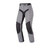 SHIMA JET | Pannelli MESH Traspiranti, Impermeabile, Membrana Rimovibile, Paraschiena di Livello 2 Incluso, Regolazione Avanzata (Donna, Pantaloni, Grigio, L)