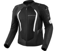 SHIMA Mesh Pro 2.0 Giacca tessile moto, nero-bianco, taglia L per maschi