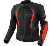 SHIMA Mesh Pro 2.0 Giacca tessile moto, nero-bianco-rosso, taglia 3XL per maschi