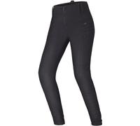 Shima Jeggings moto donna Nox 2.0 – Traspiranti, elasticizzati con protezioni CE (Nero, 2XL)