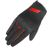 SHIMA One Evo Guanti da moto da donna, nero-rosso, taglia M per donne