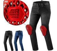 SHIMA Rider Jeans da moto, nero, taglia 32 34 per maschi