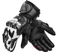 SHIMA RS-3 Guanti Moto Estivi Uomo Pelle Lungo Ventilato Perforato Omologati Guanto per Motocicletta Touchscreen Ventilata Scooter Protettore Rinforzato Abbigliamento Racing (Uomini, Bianco, XXL)