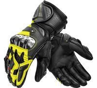 SHIMA RS-3 Guanti da motocicletta, nero-giallo, taglia 3XL per maschi