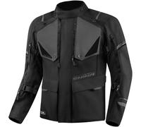 SHIMA Runner impermeabile Giacca tessile moto, nero, taglia 3XL per maschi