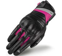 SHIMA RUSH LADY Guanti Moto Donna - Guanti Transpirante, Rinforzato, Città, Estiva, Touchscreen con Protettore Nocche, Assorbitori D'urto Polsi e Dita (Rosa, L)