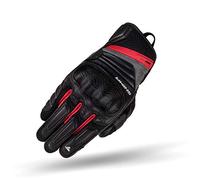SHIMA Rush Guanti da moto, nero-rosso, taglia S per maschi