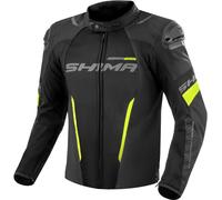 SHIMA Giacca Moto Uomo SOLID AIRFORCE 4 stagioni impermeabile ventilata con paraschiena Fluo 3XL