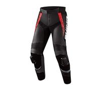 SHIMA STR 2.0 Pantaloni Moto in Pelle, nero-rosso, taglia 46 per maschi