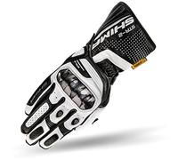 SHIMA STR-2 Guanti da moto, nero-bianco, taglia 2XL per maschi