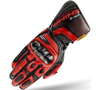 SHIMA STR-2 Guanti da moto, nero-rosso, taglia XL per maschi