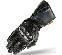 Shima, Str-2 Gloves Black, Guanti Lunghi in Pelle Touchscreen in Moto Per Uomo (Nero, L)