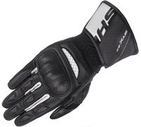 SHIMA STX Guanti Moto Estivi Uomo Pelle Lungo Ventilato Perforato Omologati Guanto per Motocicletta Touchscreen Ventilata Protettore Rinforzato Abbigliamento Racing (Uomini, Bianco, XXL)