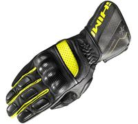 SHIMA STX Guanti da moto, nero/giallo, Taglia S