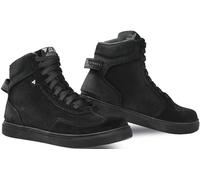 SHIMA SX-2 EVO LADY Scarpe Moto Donna | Stivali Moto in Pelle, Traspirante, Rinforzato con Supporto della Caviglia, Suola Antiscivolo, Impugnatura per il Cambio di Marcia (Nero, 40)