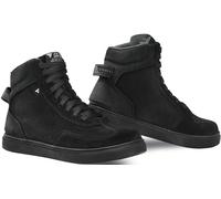 SHIMA SX-2 EVO LADY Scarpe Moto Donna | Stivali Moto in Pelle, Traspirante, Rinforzato con Supporto della Caviglia, Suola Antiscivolo, Impugnatura per il Cambio di Marcia (Nero, 38)