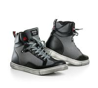 SHIMA SX-2 Scarpe da moto traforate, nero-grigio, taglia 41 per maschi