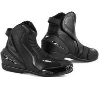 SHIMA Stivali da moto SX-6 – traforati in pelle, rinforzati, suola antiscivolo – Nero 43