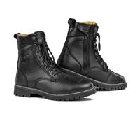 SHIMA Thomson Lady, Scarpe Moto Donna | Rinforzate Stivali Moto Donna in Pelle, Supporto alla Caviglia, Suola Antiscivolo, Impugnatura del Cambio (Nero, 37)