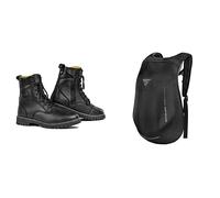 SHIMA THOMSON Lady, Scarpe Moto Donna | Rinforzate Stivali Moto Donna in Pelle, Supporto alla Caviglia, Suola Antiscivolo, Impugnatura del Cambio (Nero, 36) AYRO Backpack