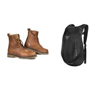 SHIMA THOMSON Lady, Scarpe Moto Donna | Rinforzate Stivali Moto Donna in Pelle, Supporto alla Caviglia, Suola Antiscivolo, Impugnatura del Cambio (Marrone, 36) AYRO Backpack