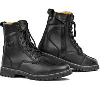 SHIMA Scarpe moto donna Thomson Lady – Rinforzate in pelle, suola antiscivolo Nero 38