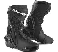 SHIMA VRX-3 Stivali da moto traforati, nero-bianco, taglia 47 per maschi