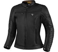 SHIMA Winchester 2.0 Giacca da donna in pelle per moto, nero, taglia S per donne