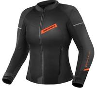 SHIMA X-Mesh 2.0 Giacca tessile moto da donna, nero/rosso, Taglia L