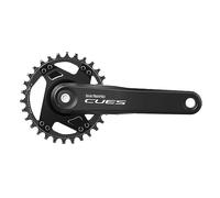 Guarnitura shimano cues fc u4000 1 32t 9 10 11s nero