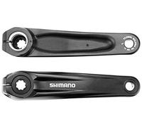 SHIMANO 4550170522162, Pair of Cranks FC-E8000 175mm for E-Bike Black Unisex Adulto, Nero, 175 mm