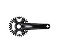 SHIMANO 4550170618438, "MT510 MTB 1x12S Crankset Teeth x Black Unisex Adulto, Multicolore, 175mm 32
