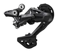 Shimano Parts Shimano Deragliatore Posteriore - Deore RD-M4120 - Shadow RD | 2x10/11 Velocità | Lungo (SGS) taglia unica