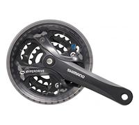 Shimano Acera FC-M361, Guarnitura 42/32/22, Nero