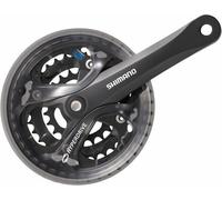 Shimano Acera M361 7/8 Velocità Pedivella 170mm 28/38/48T Quadra Nera