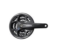 Shimano Altus FC-M311 8/7 - guarnitura Black unisex