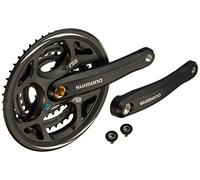 Shimano Altus FC-M311 - Guarnitura 48/38/28, colore: Nero