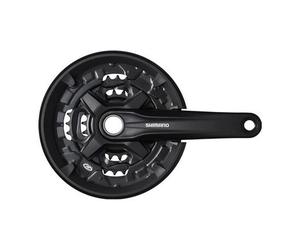Shimano altus mt210 crankset 3x9s 175mm 44 32 22t black