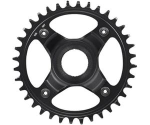 SHIMANO Anello Catena SM-CRE80-12-B, 36T W/O CG, per Catena 55 mm, Nero, Ind.Pack