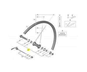 SHIMANO Asse mozzo - WH-RS700-C30-TL-F