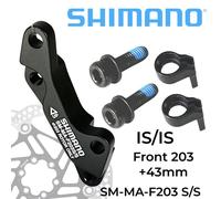 Shimano Bicicletta Dischi-Freni MTB Adattatore Disco Postmount IS2000 160 180