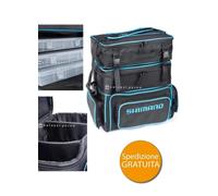 SHIMANO BORSA ZAINO RUCKSACK SURF SCATOLE BORSA TERMICA PESCA TEMPO LIBERO