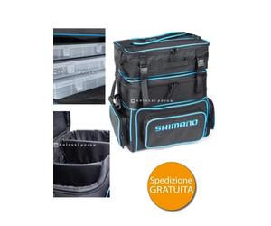SHIMANO BORSA ZAINO RUCKSACK SURF SCATOLE BORSA TERMICA PESCA TEMPO LIBERO
