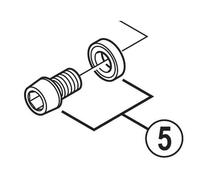 SHIMANO BR-R9010 Vite di fissaggio Black M6 x 8,5 mm