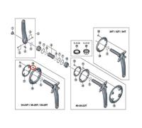 Shimano FC-M8000 gear fixing bolt, M8 x 9 mm