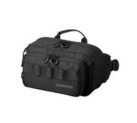 SHIMANO BW-021T Fishing Bag, Hip Bag, Black, M