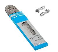 SHIMANO Cadena Xt M8100 12v 126 Es, Catena Unisex Adulto, Silver
