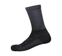 SHIMANO Calzini unisex S-PHYRE Merino nero/grigio, taglia S (taglia 36-40)