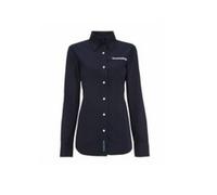 Shimano Camicia Manica Lunga Blu Donne Frauenhemd Erl L